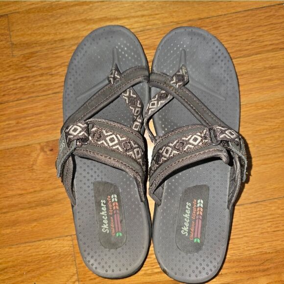 Skechers Womans Slip On Sandals Womans Size 9 - Picture 4 of 6